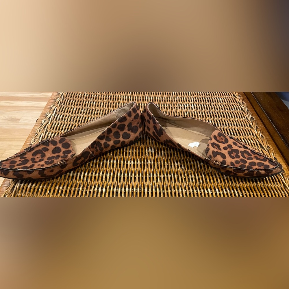 ⭐️3/$15⭐️A New Day Brown Leopard Print Flats - Picture 4 of 7